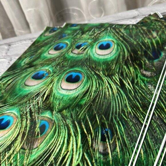 Poly Mailers Peacock Feathers 10” x 13” 50 pack - Picture 4 of 8
